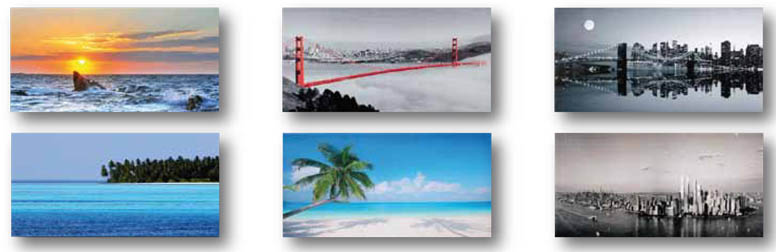 Canvas misti/b landscap 50×100