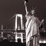 Set 3 canvas 25×25 new york bridges