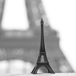Canvas 40×40 tour eiffel