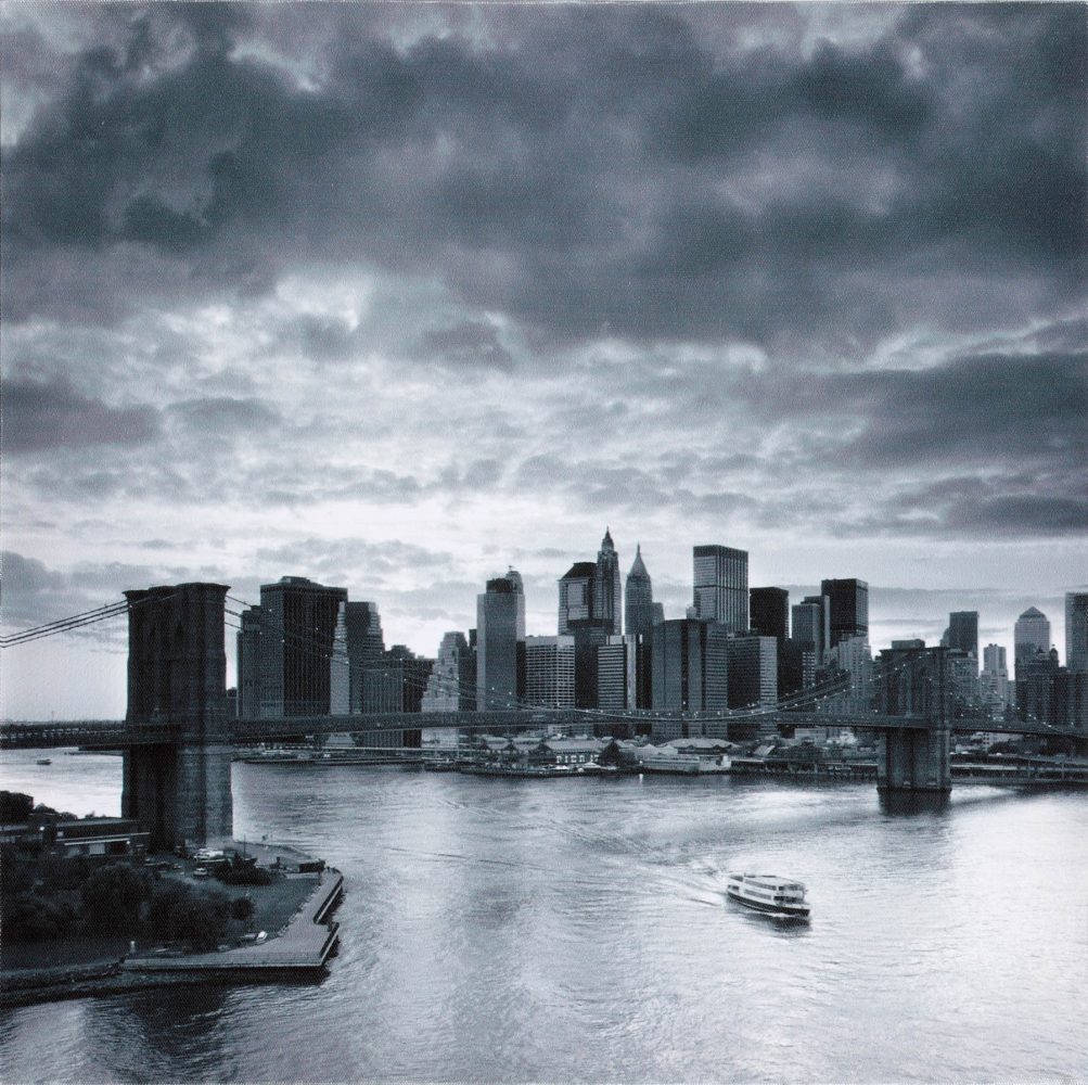 Canvas 40×40 new york 2