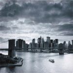 Canvas 40×40 new york 2