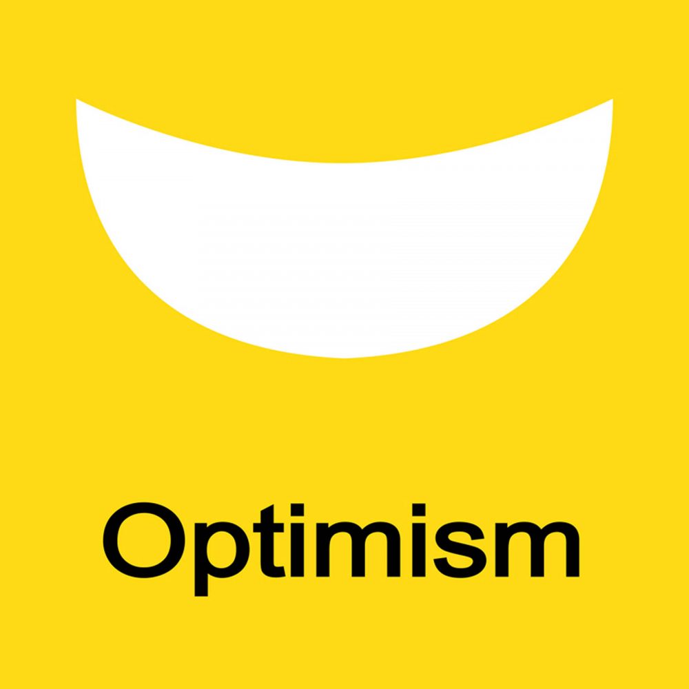 Canvas 40×40 optimism