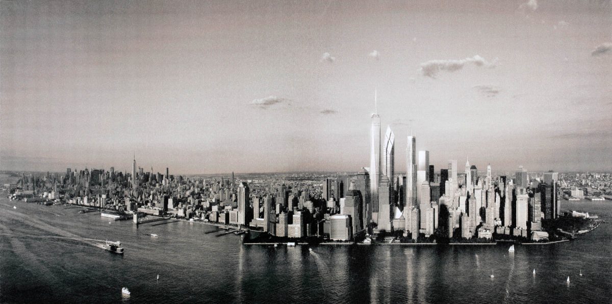 Canvas 50×100 new york view
