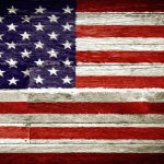 Canvas 50×100 vintage us flag