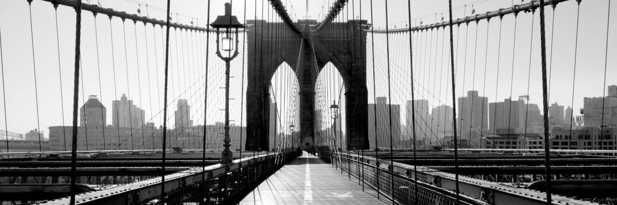 Canvas 50×150 brooklyn bridge, ny