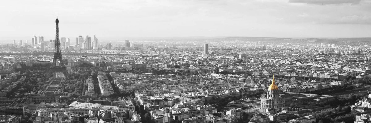 Canvas 50×150 paris view