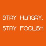 Canvas 40×40 stay hungry
