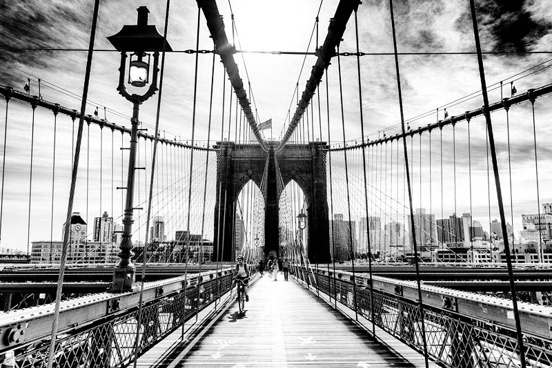 Glossy/gz09 100×150 brooklyn bridge