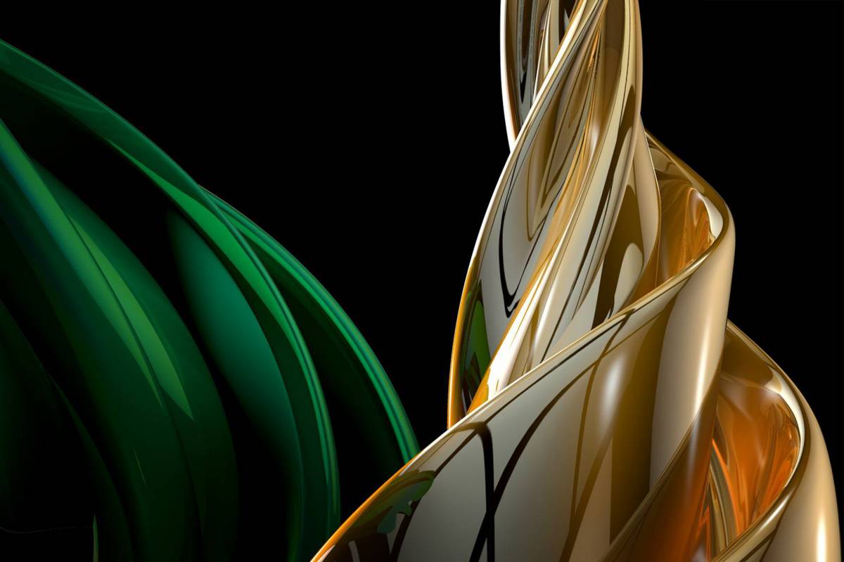 Glossy/rt04 100×150 green wave