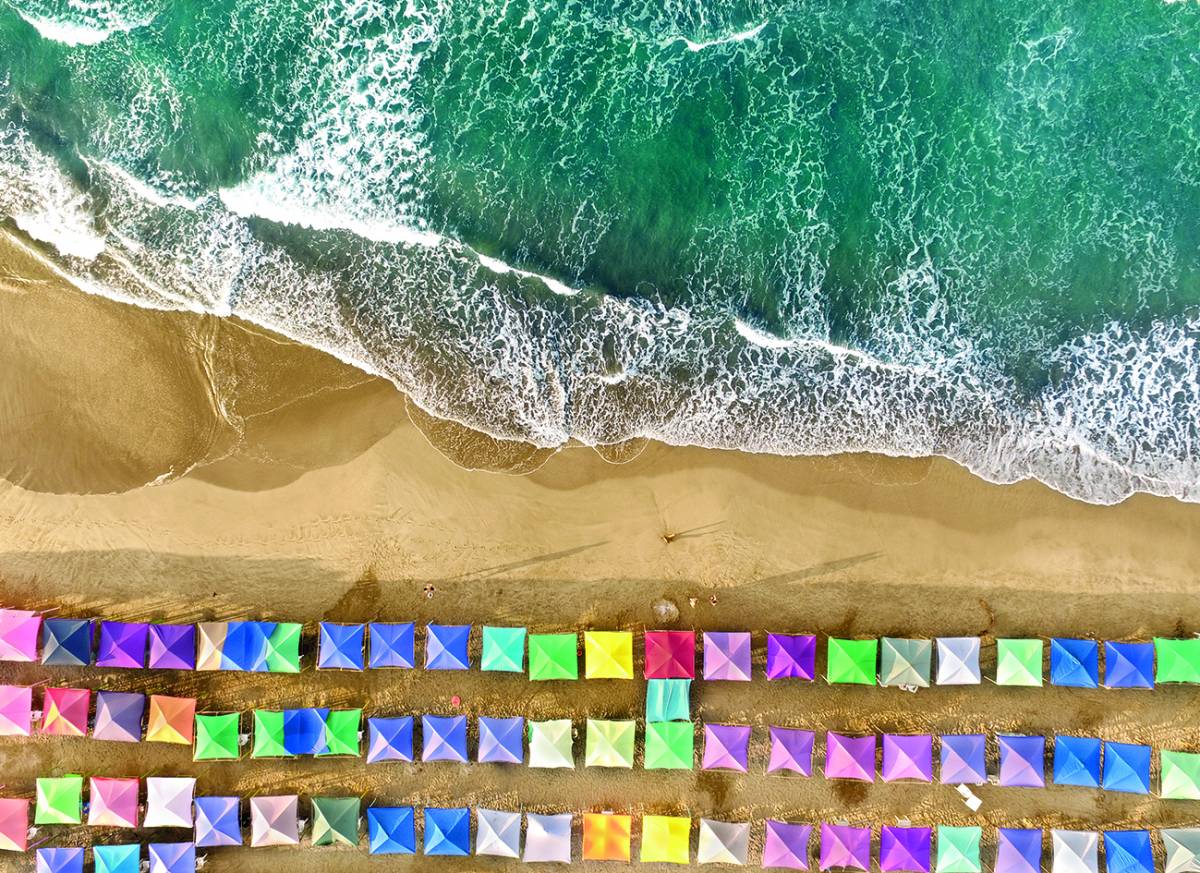 Canvas 0263 80×110 beach view