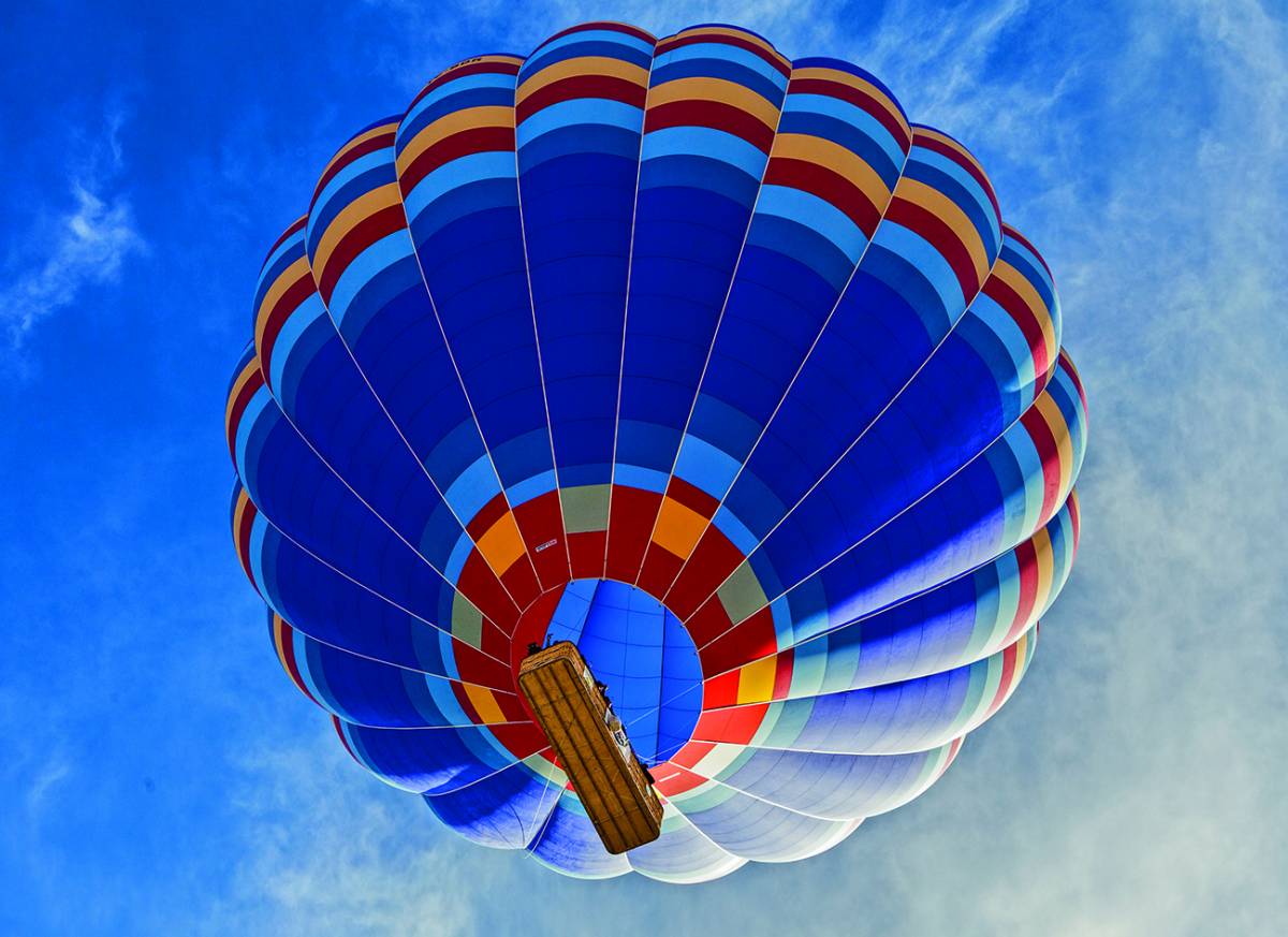 Canvas 0281 80×110 hot air balloon
