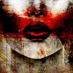 Glossy/ad01 100×100 red kiss